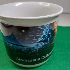 Akwesasne Cultural Center Museum Night/Day w/ animals Graphic Mug Native